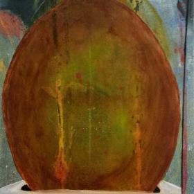 Toekomst, 40 × 30 cm, olie op doek