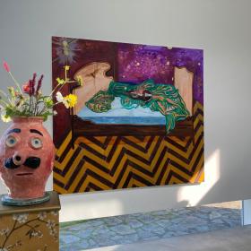 Overzicht tentoonstelling Jan van Hoof Galerie, Den Bosch